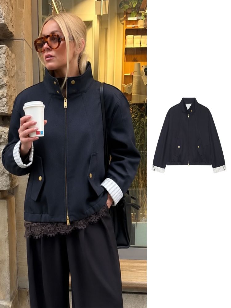 Women'S Fashion Utility Jacket - Giacca Corta da Donna HH, Stile