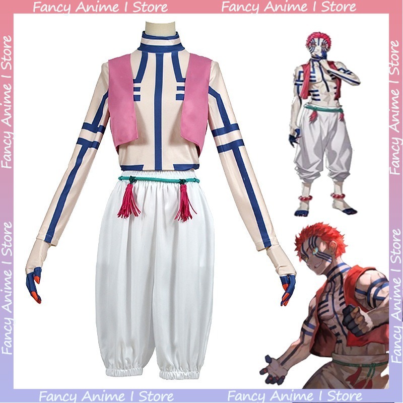 Women'S Fashion Vest Tops - Costume Cosplay Anime Akaza, Elegante Abbigliamento
