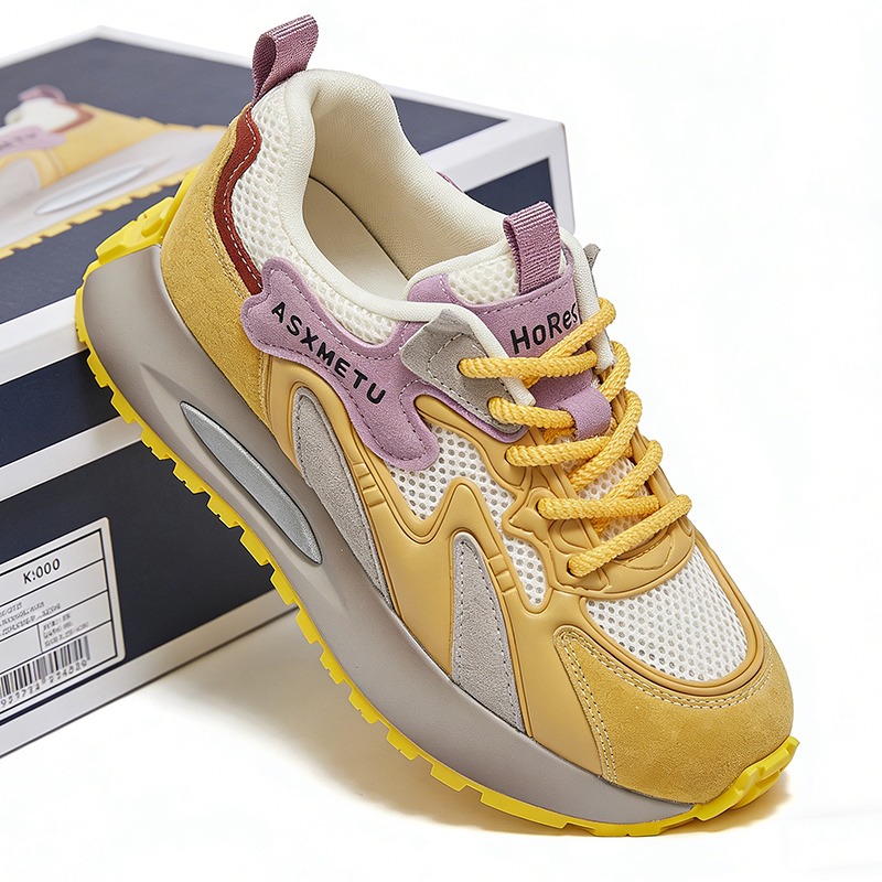 Women'S Yellow Fashion Sneakers - Sneakers Moda Primavera Estate 2026 per
