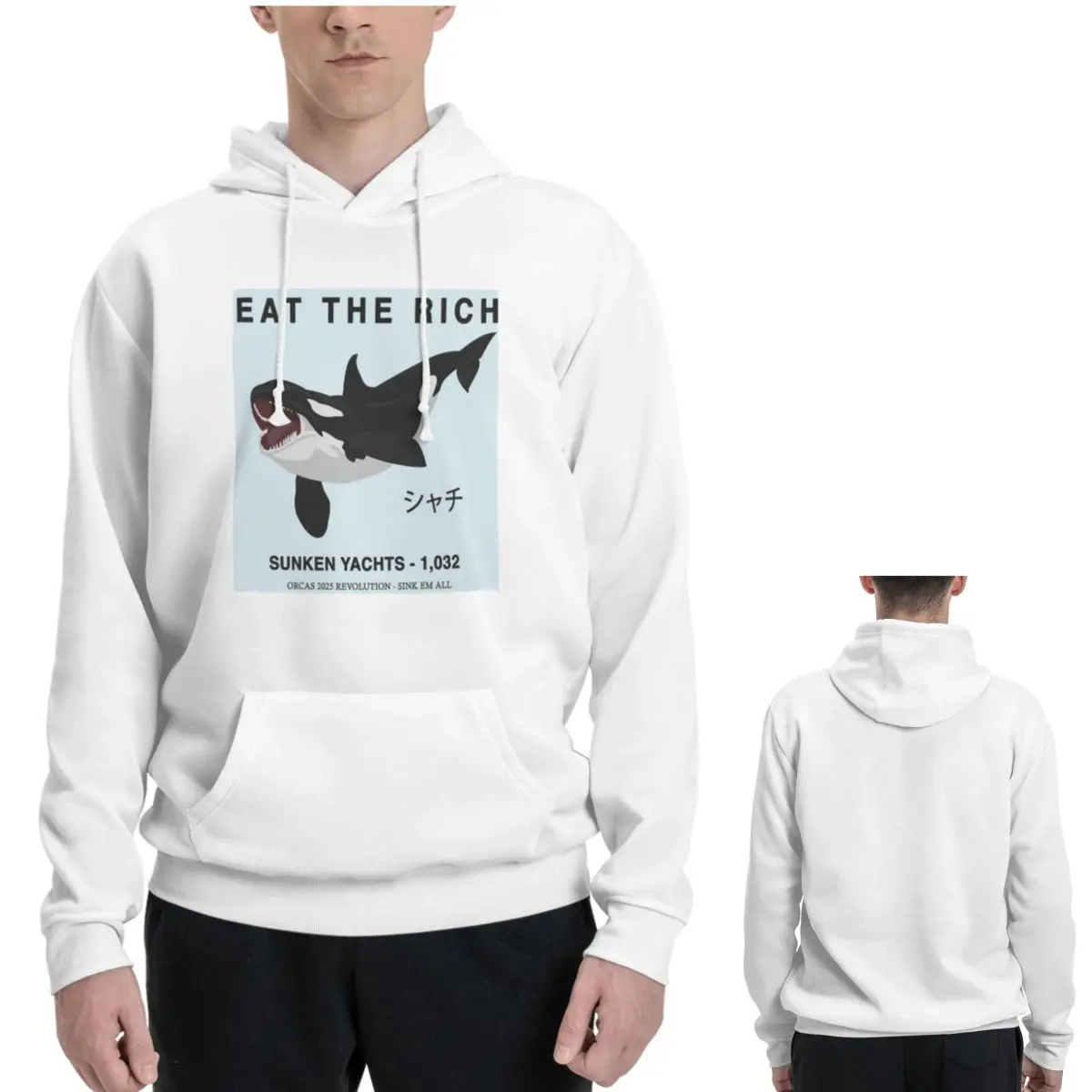 Women'S Fashion Revolution - Eat The Rich - Felpe con