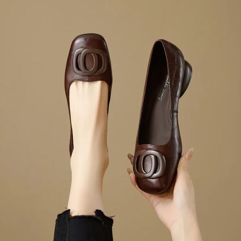 Women'S Fashion Loafers - Scarpe da Donna in Stile Francese,