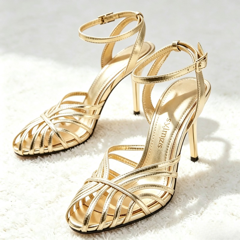 Women'S Fashion Line - Sandalo sexy con tacco alto a