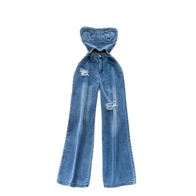 Tute in denim da donna, intere - Mom Jeans Women recensione e prezzo