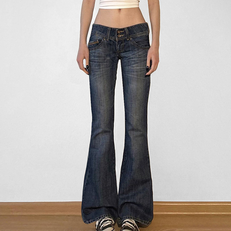 Jeans a Zampa Vintage GG Y2K,  - Mom Jeans Women recensione e prezzo