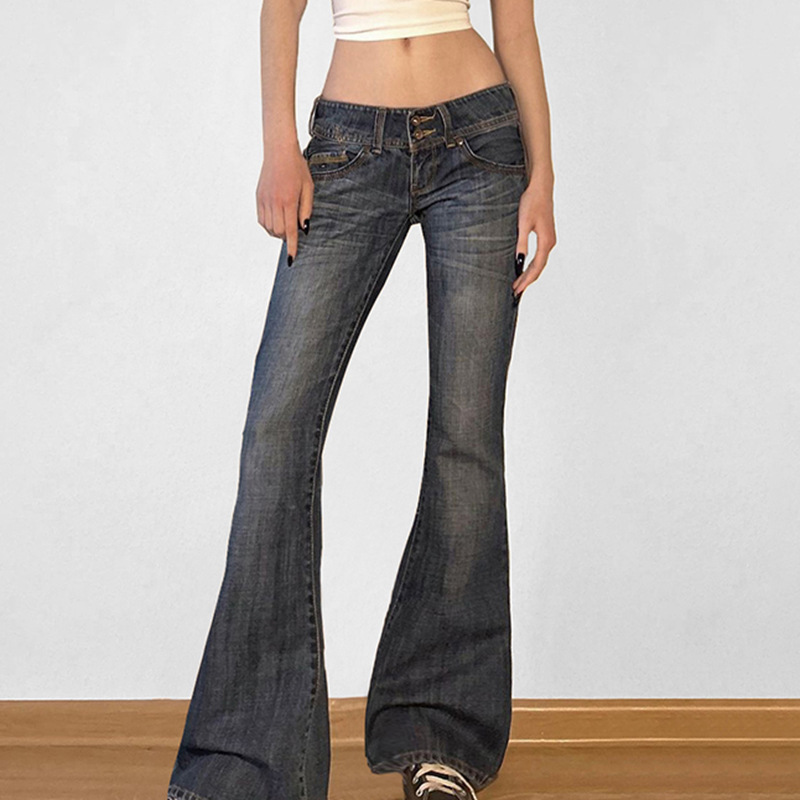 Jeans a Zampa Vintage GG Y2K,  - Mom Jeans Women recensione e prezzo