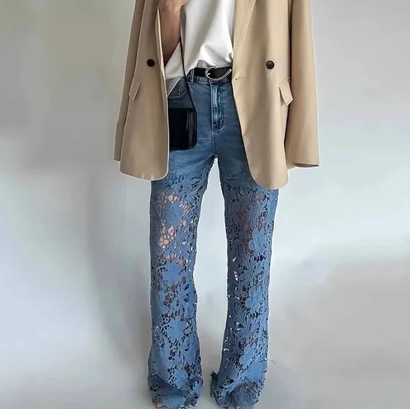 Jeans a Vita Alta e Gamba Larg - Mom Jeans Women recensione e prezzo