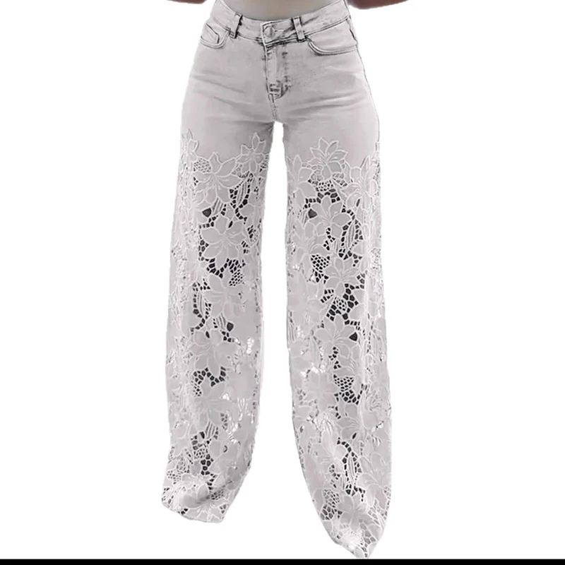 Jeans a Vita Alta e Gamba Larg - Mom Jeans Women recensione e prezzo