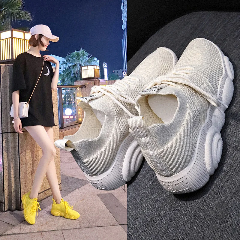 Scarpe da ginnastica alla moda - Women'S Yellow Fashion Sneakers recensione e prezzo