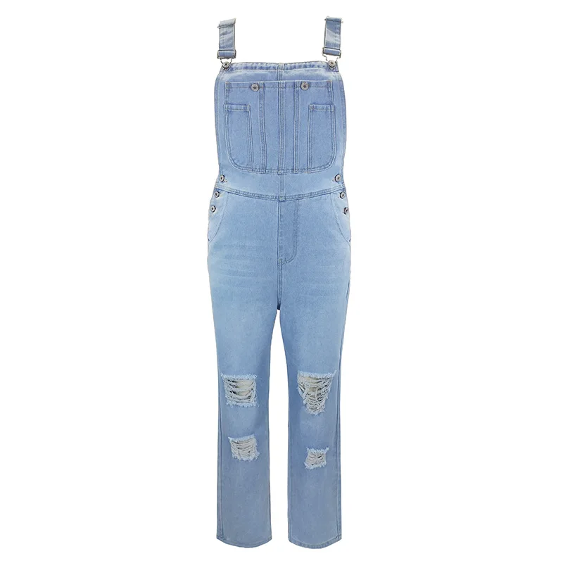Tuta in Denim blu tuta pagliac - Mom Jeans Women recensione e prezzo
