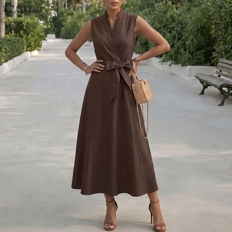 ZANZEA Abito Lungo Minimalista - Women'S Fashion Line recensione e prezzo