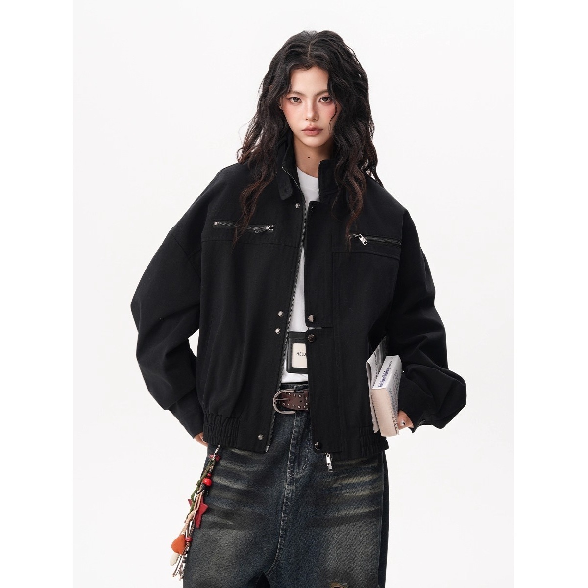 Giacca Vintage da Donna Stile  - Women'S Fashion Utility Jacket recensione e prezzo